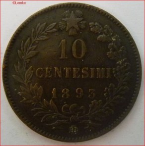 Italie KM 27.1-1893 voor